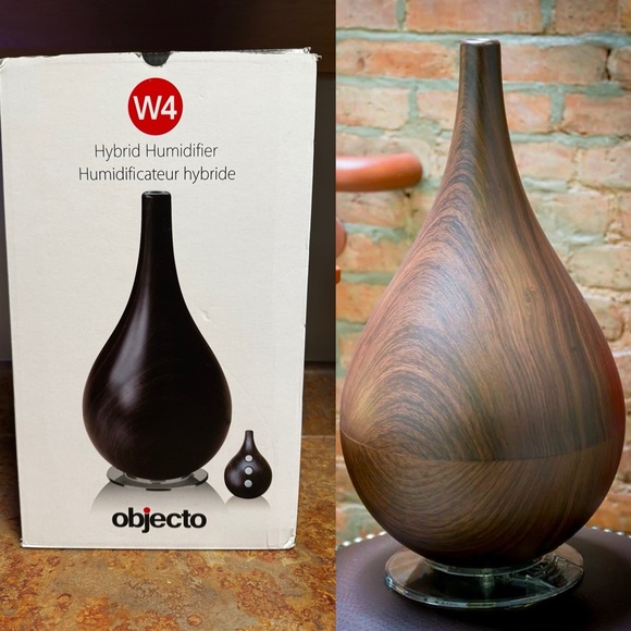 NEW Objecto W4 Hybrid Humidifier Dark Grain - Picture 1 of 14